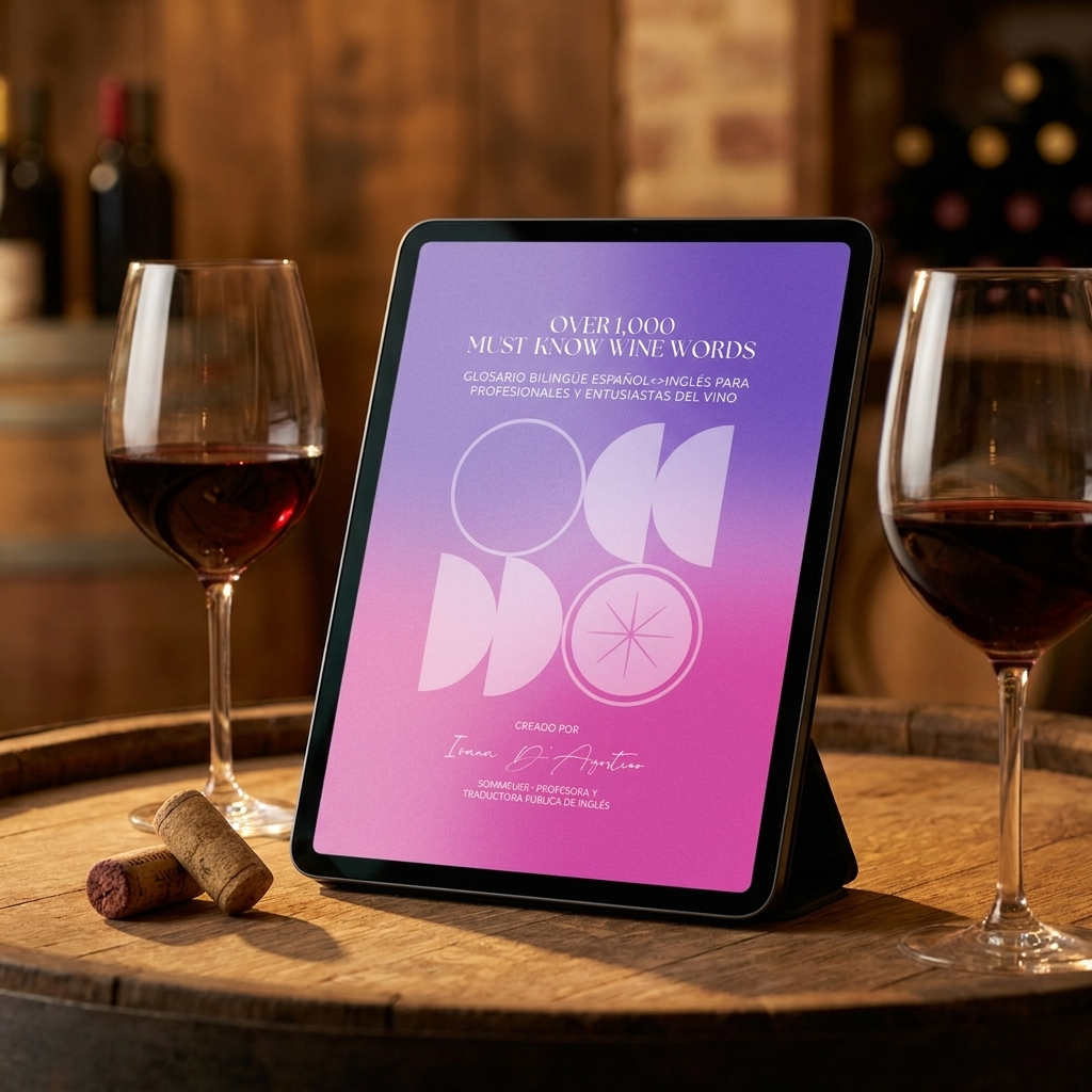 Over 1,000 Must-Know Wine Words: Glosario Bilingüe Español ↔ Inglés para Profesionales del Vino
